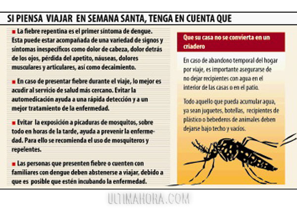 Si hay fiebre, mejor quedarse en casa durante Semana Santa