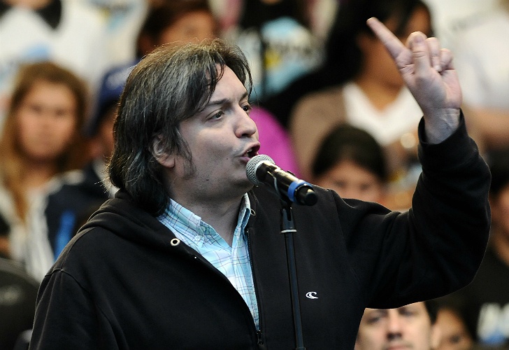 En campaña, Máximo promete obras que hace Lázaro Báez